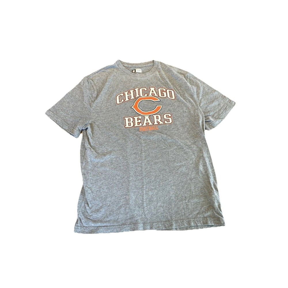 CHICAGO BEARS NFL Team Apparel Mens Lightweight T-Shirt Size Large Football